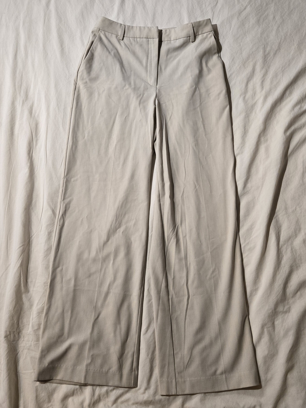 Rachel Zoe Men's Wide-Leg Dress Pants in Light beige